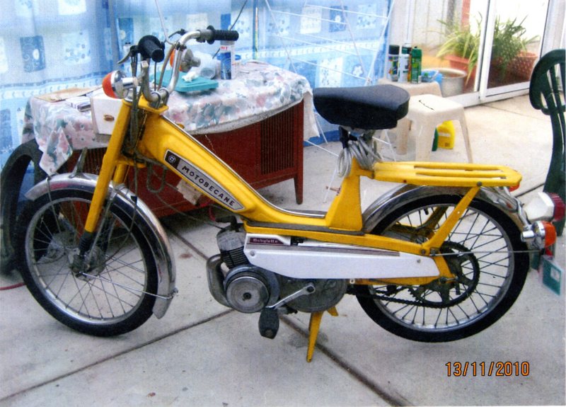 1970 MOTOBECANE MOBYLETTE 50cc
