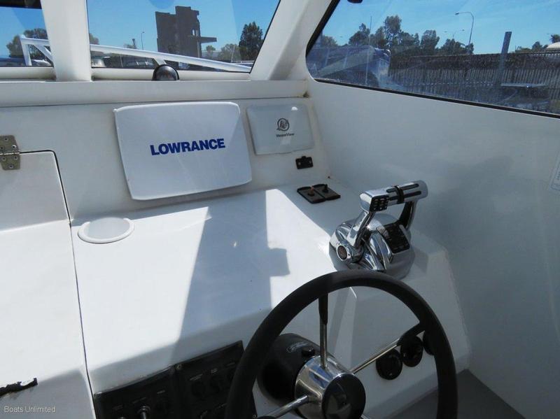 Trailcraft 8m HARDTOP TWIN MRECURY 4 STROKE, GREAT DECK SPACE