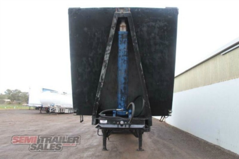 2002 SAMS Semi Scrap Semi Tipper Trailer