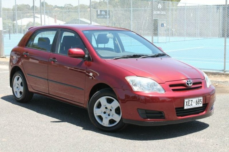 2005 TOYOTA COROLLA ASCENT SECA ZZE122R