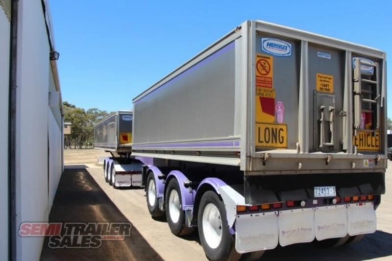2008 Hercules Semi HEST-3 19m Stag Tipper
