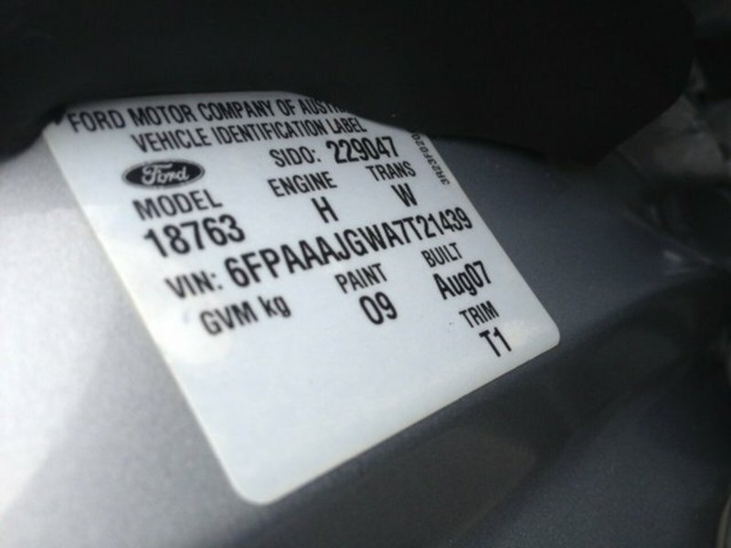 2007 FORD FALCON XT BF MKII