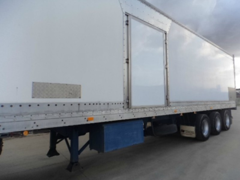 1996 Lucar Refrigerated Van Semi Trailer