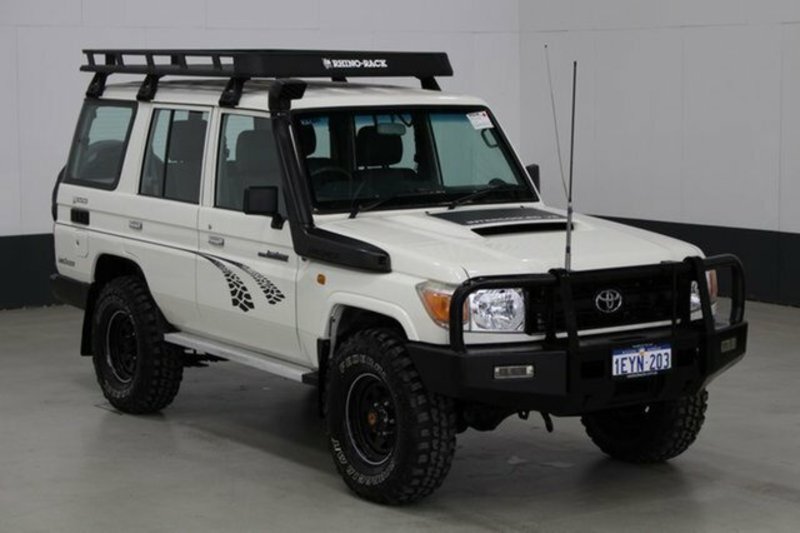 2012 TOYOTA LANDCRUISER WORKMATE (4x4) VDJ76R 09 UPGRADE