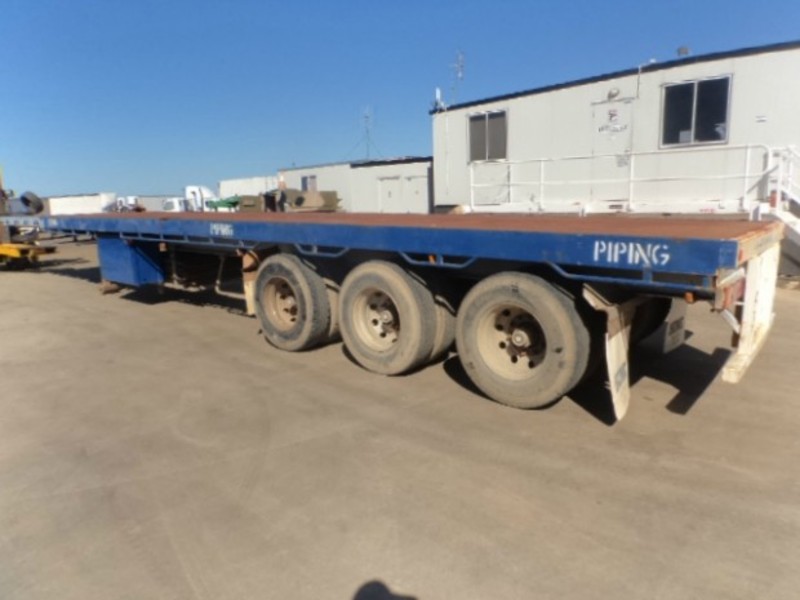 1995 Maxitrans Flat top Semi Trailer
