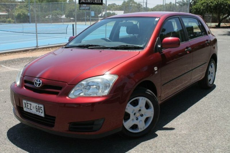 2005 TOYOTA COROLLA ASCENT SECA ZZE122R