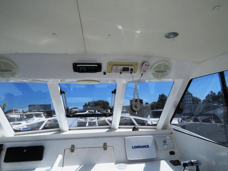 Trailcraft 8m HARDTOP TWIN MRECURY 4 STROKE, GREAT DECK SPACE