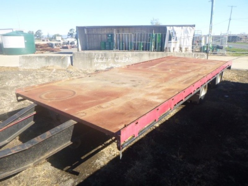 2009 Custom TagPlant(with ramps) Semi Trailer