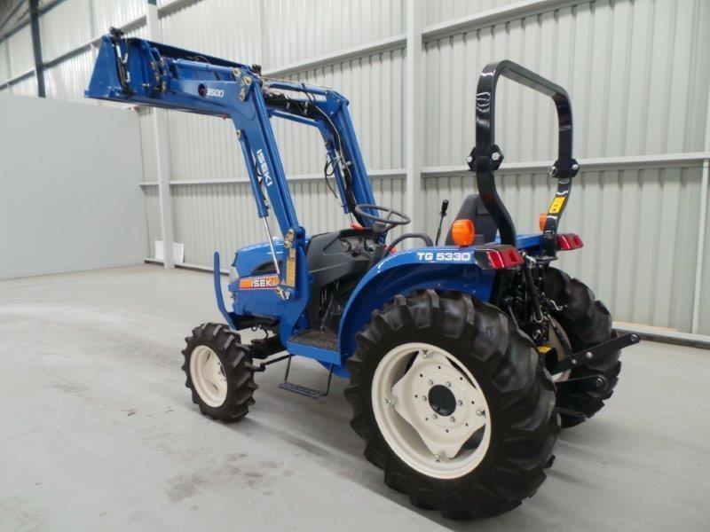 2015 ISEKI TG5330.4R 4WD RPS TRACTOR & 4 IN 1 LOADER PACKAGE CW