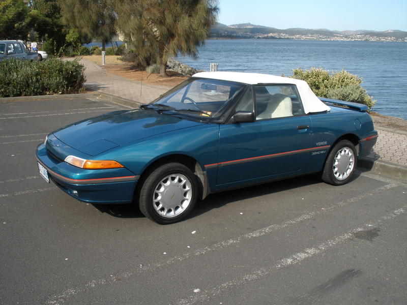 1991 FORD CAPRI SAII Verde