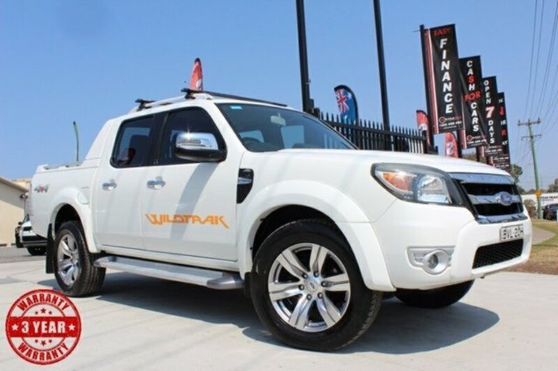 2011 FORD RANGER PK Wildtrak Utility Crew Cab 4dr Auto 5sp, 4x4 1016kg 3.0DT