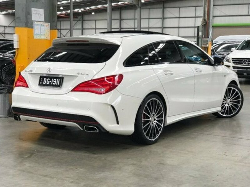2015 MERCEDES-BENZ CLA250 X117 Sport Shooting Brake 5dr DCT 7sp 4MATIC 2.0T