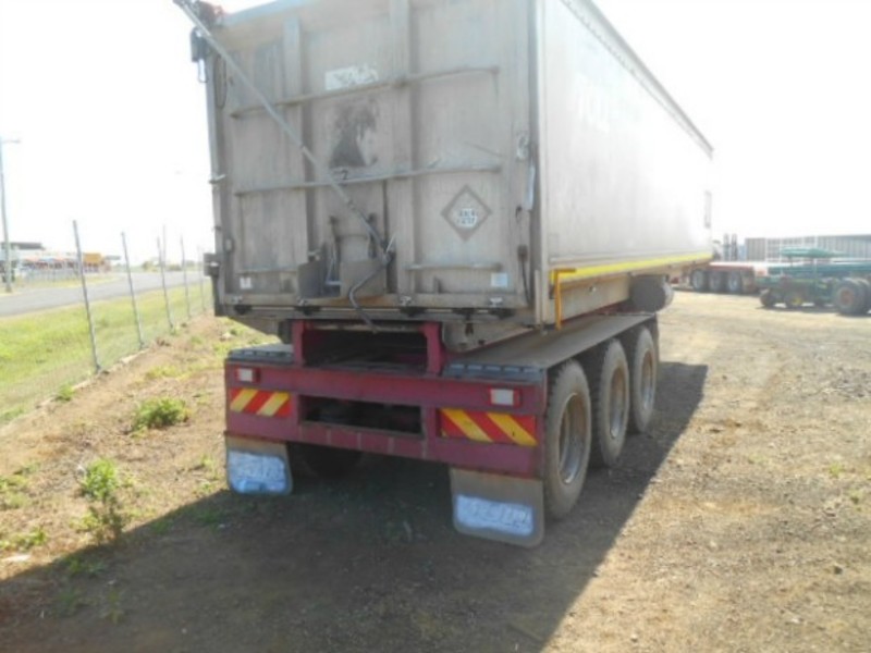 1999 Lusty EMS Tipper BD LeadMid Trailer