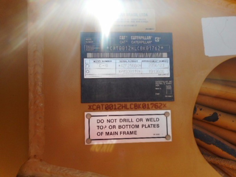 2007 CATERPILLAR 12H Cat 12H Grader 12H Grader