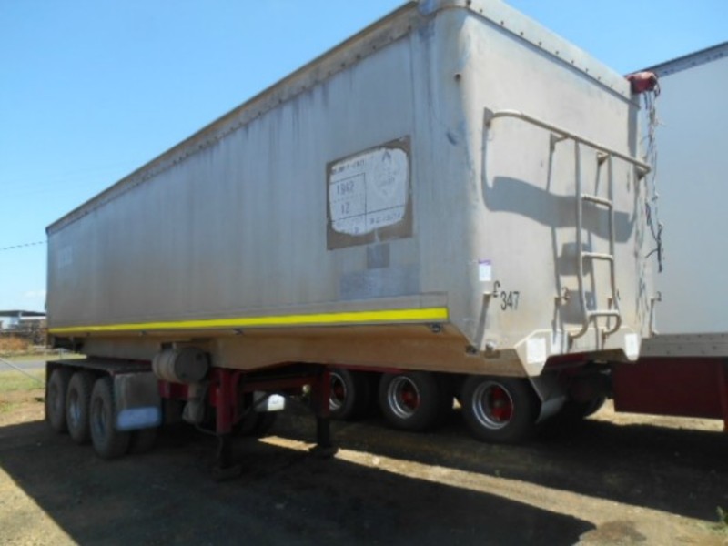 1999 Lusty EMS Tipper BD LeadMid Trailer