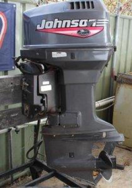 PREOWNED 90 JOHNSON OCEAN PRO OUTBOARD MOTOR