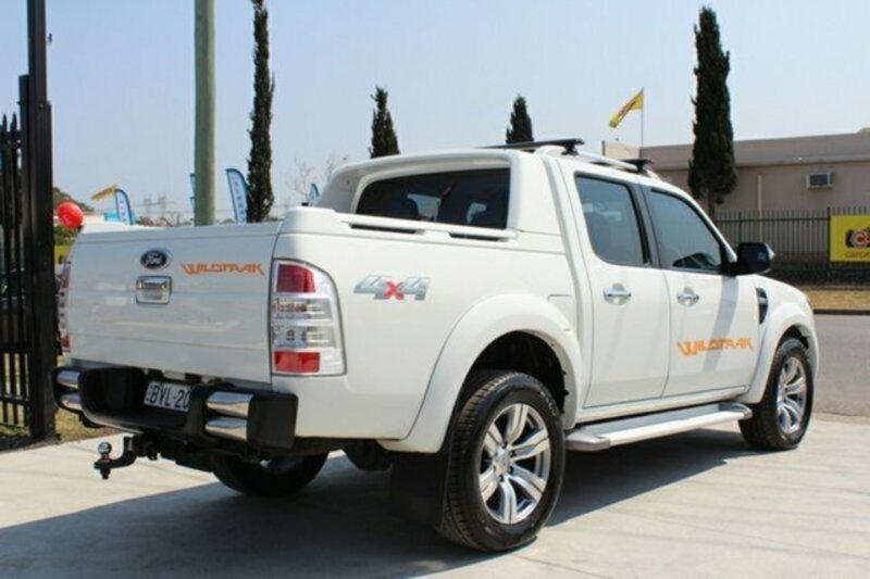2011 FORD RANGER PK Wildtrak Utility Crew Cab 4dr Auto 5sp, 4x4 1016kg 3.0DT