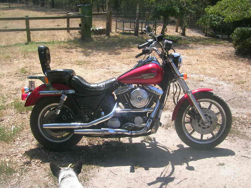 1992 HARLEY-DAVIDSON LOW RIDER CONVERTIBLE FXRS/CN
