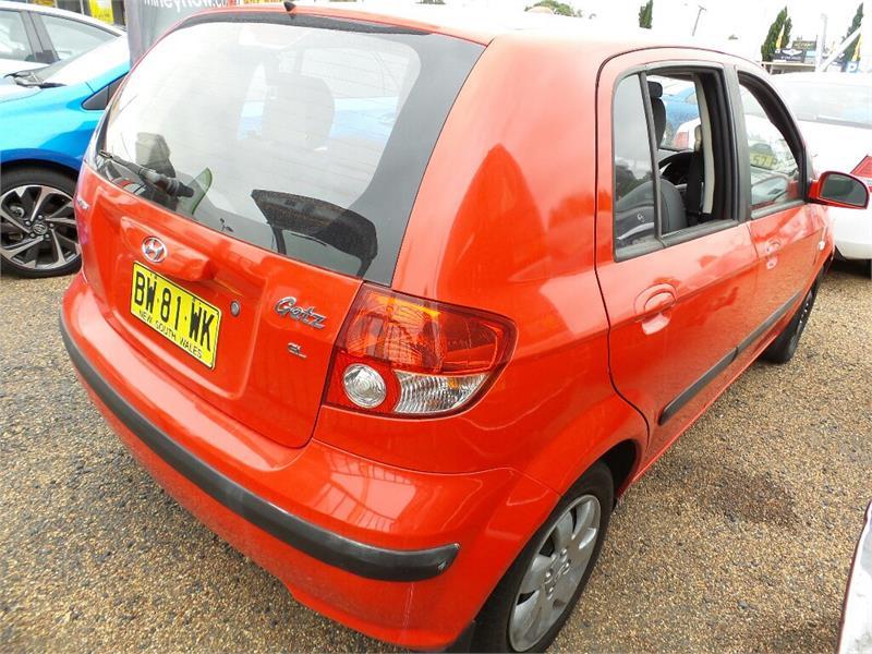 2004 HYUNDAI GETZ TB GL Hatchback 5dr Auto 4sp 1.5i