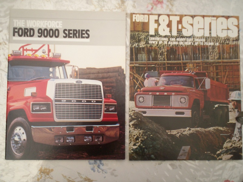 FORD 9000 SERIES BROCHURES