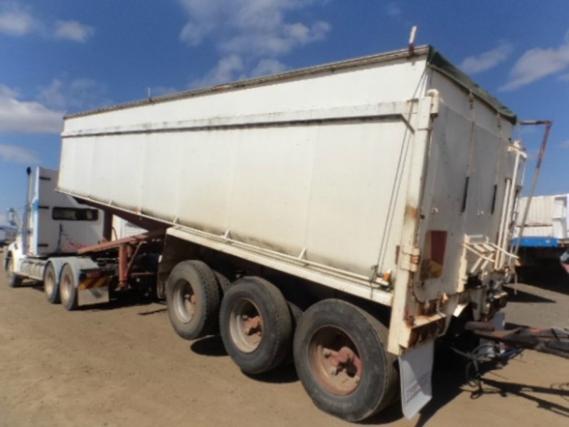 1982 White Transport Equipment Tipper RT LeadMid Trailer