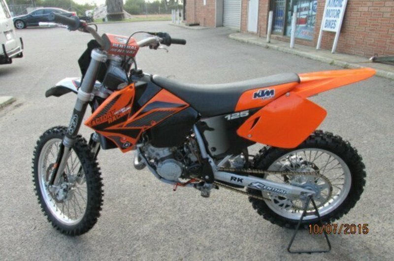 2002 KTM 125CC 125 SX MY02