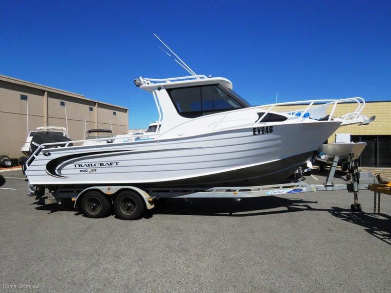 Trailcraft 8m HARDTOP TWIN MRECURY 4 STROKE, GREAT DECK SPACE