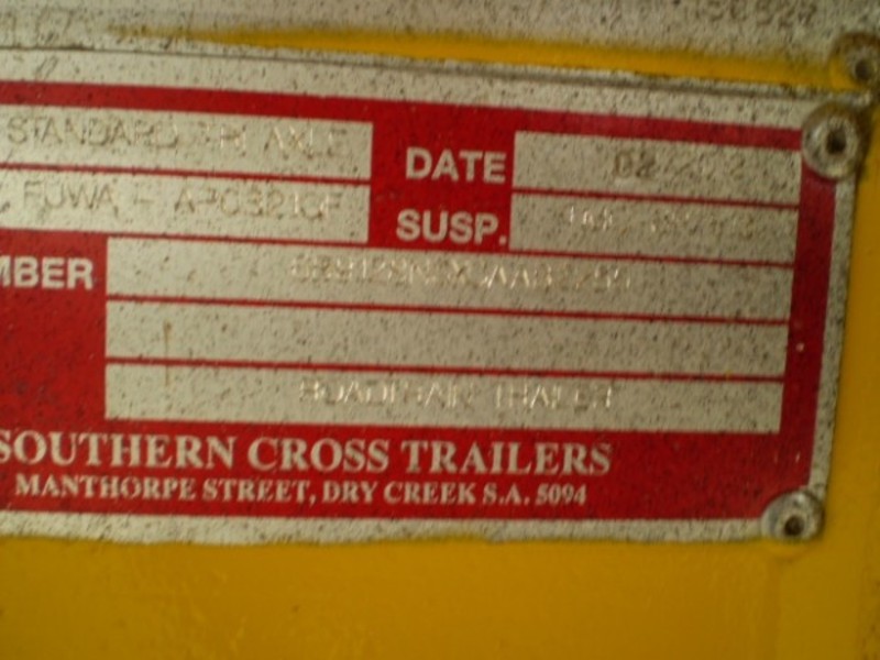 2012 Southern Cross Flat top RT LeadMid Trailer