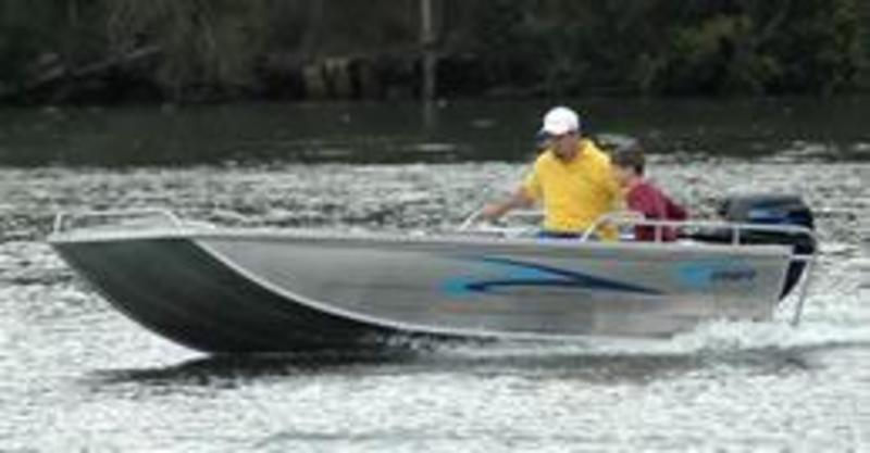 SEACRAFT 4M TINNY, MOTOR AND TRAILER PACKAGE