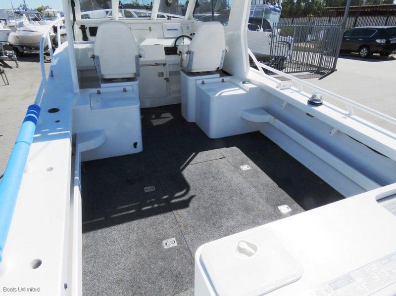 Trailcraft 8m HARDTOP TWIN MRECURY 4 STROKE, GREAT DECK SPACE