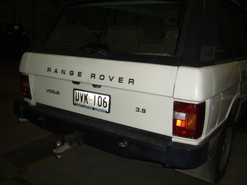 1989 RANGE ROVER RANGE ROVER VOGUE V8