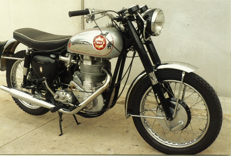 1957 BSA GOLDSTAR DB34