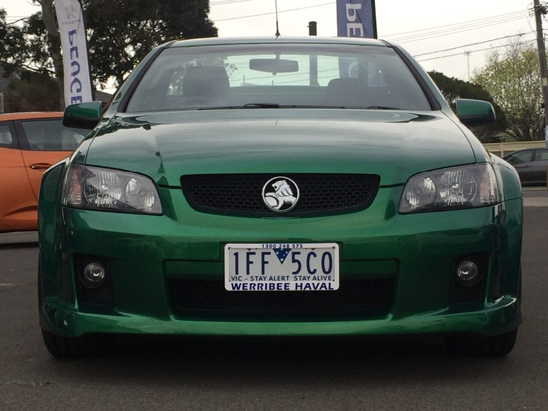 2010 HOLDEN UTE SV6 VE