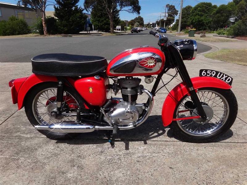 1960 BSA 250CC C15 34103