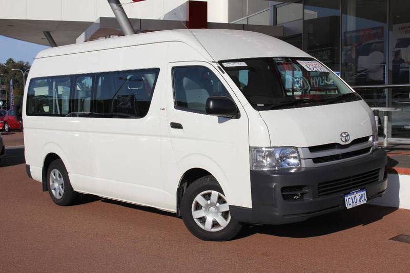 2008 TOYOTA HIACE COMMUTER KDH223R MY07 UPGRADE