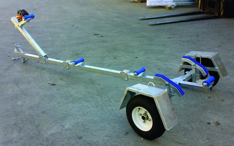 BOAT TRAILER FOLDING TYPE