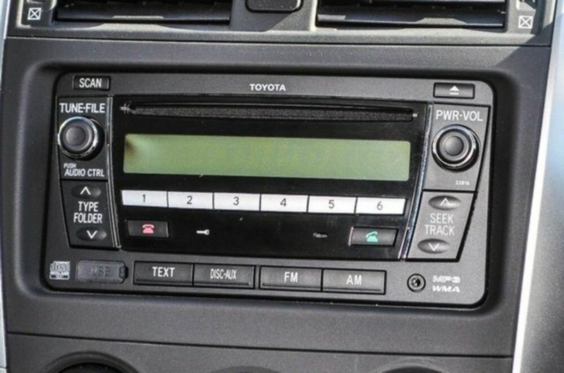 2012 TOYOTA COROLLA ASCENT ZRE152R MY11