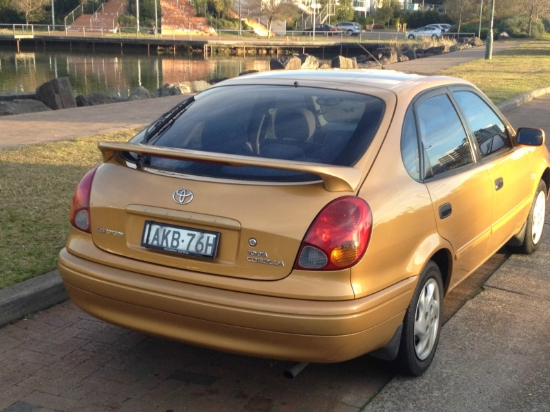 2000 TOYOTA COROLLA CONQUEST SECA AE112R