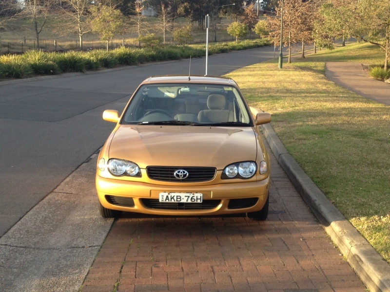 2000 TOYOTA COROLLA CONQUEST SECA AE112R