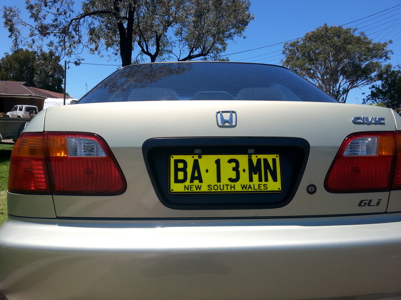 1999 HONDA CIVIC GLi