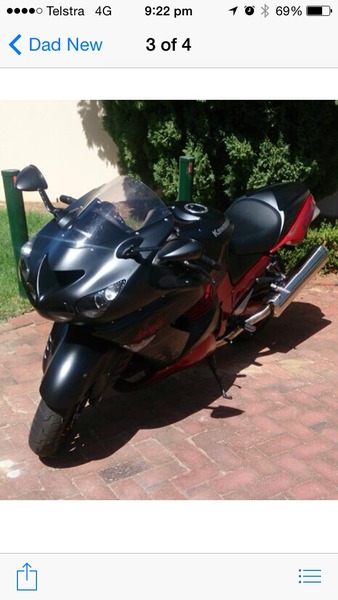 2008 KAWASAKI 1400CC 1400 GTR A9F