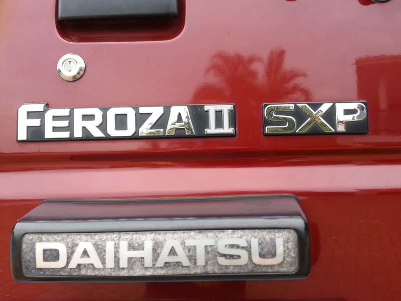 1993 DAIHATSU FEROZA SXP II (4x4)