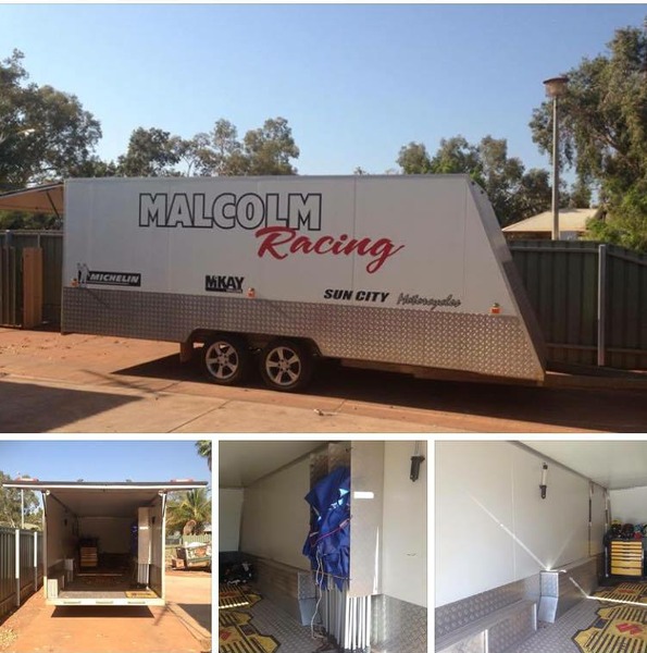 COOL ROOM PANEL TANDEM TRAILER