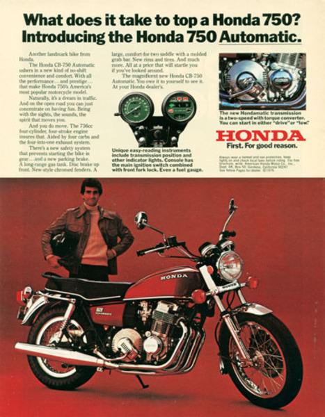 1977 HONDA 750CC CB750