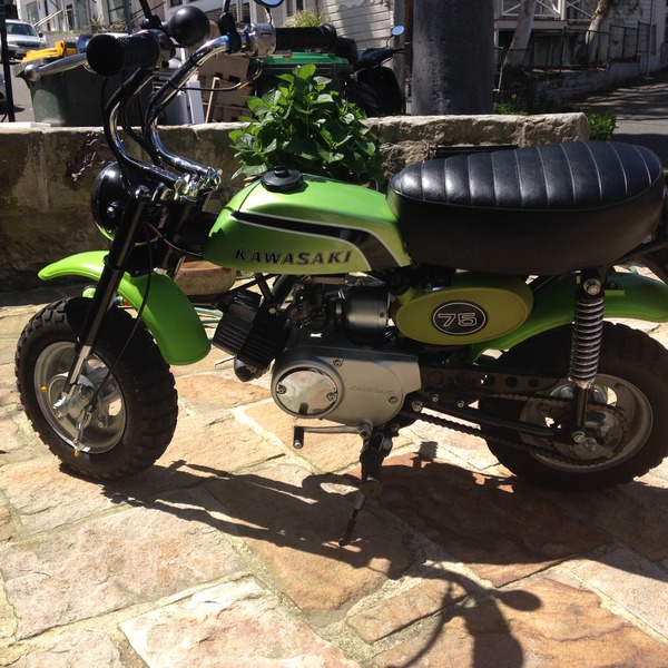 1977 KAWASAKI 75CC KV75 MINI