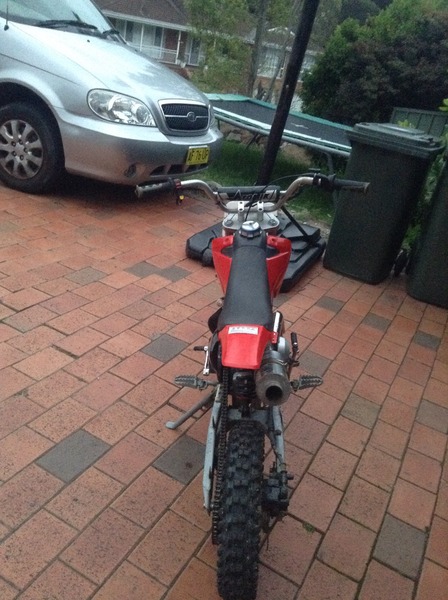 2012 ATOMIK 70CC MOTO X 70