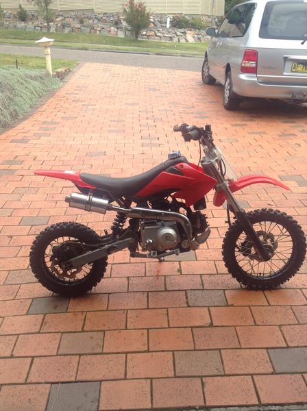 2012 ATOMIK 70CC MOTO X 70