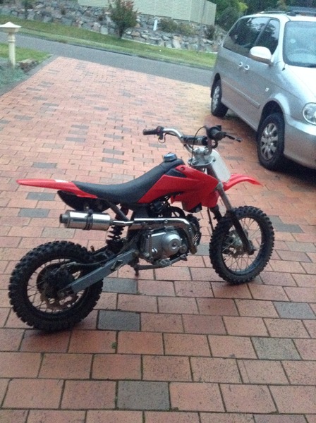 2012 ATOMIK 70CC MOTO X 70