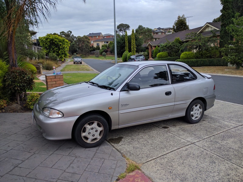 1998 HYUNDAI EXCEL SPRINT
