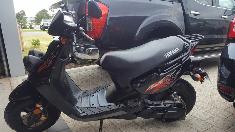 2008 YAMAHA 100CC YW100 BEE WEE